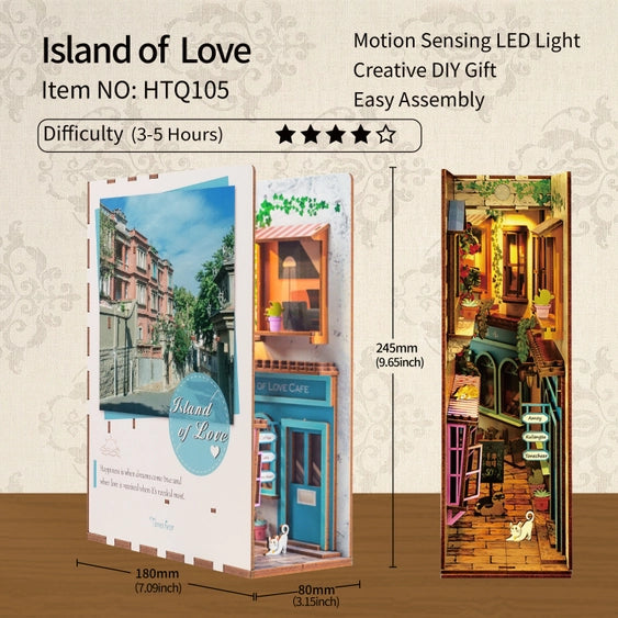 Nookbook in miniatura fai da te Island of Love