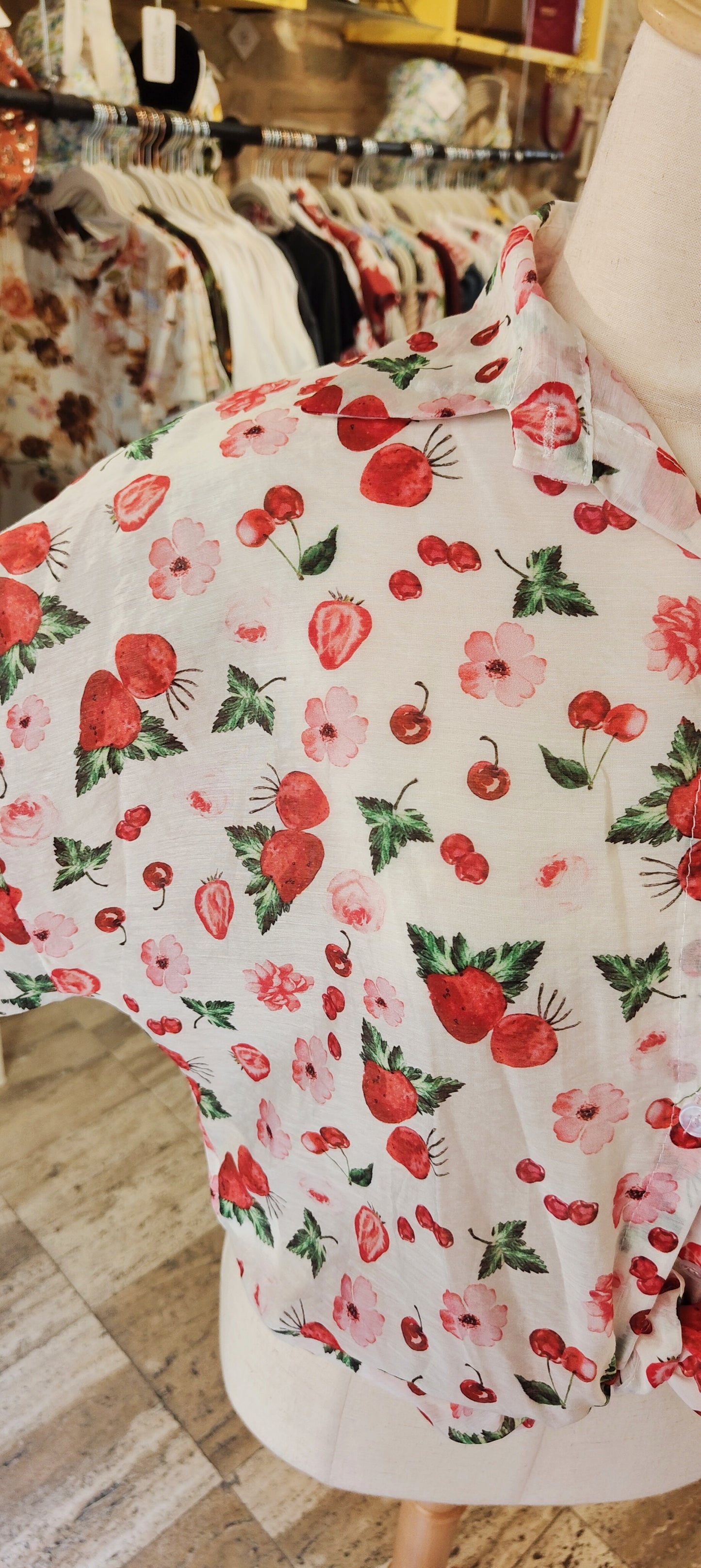 Camicia fragolina