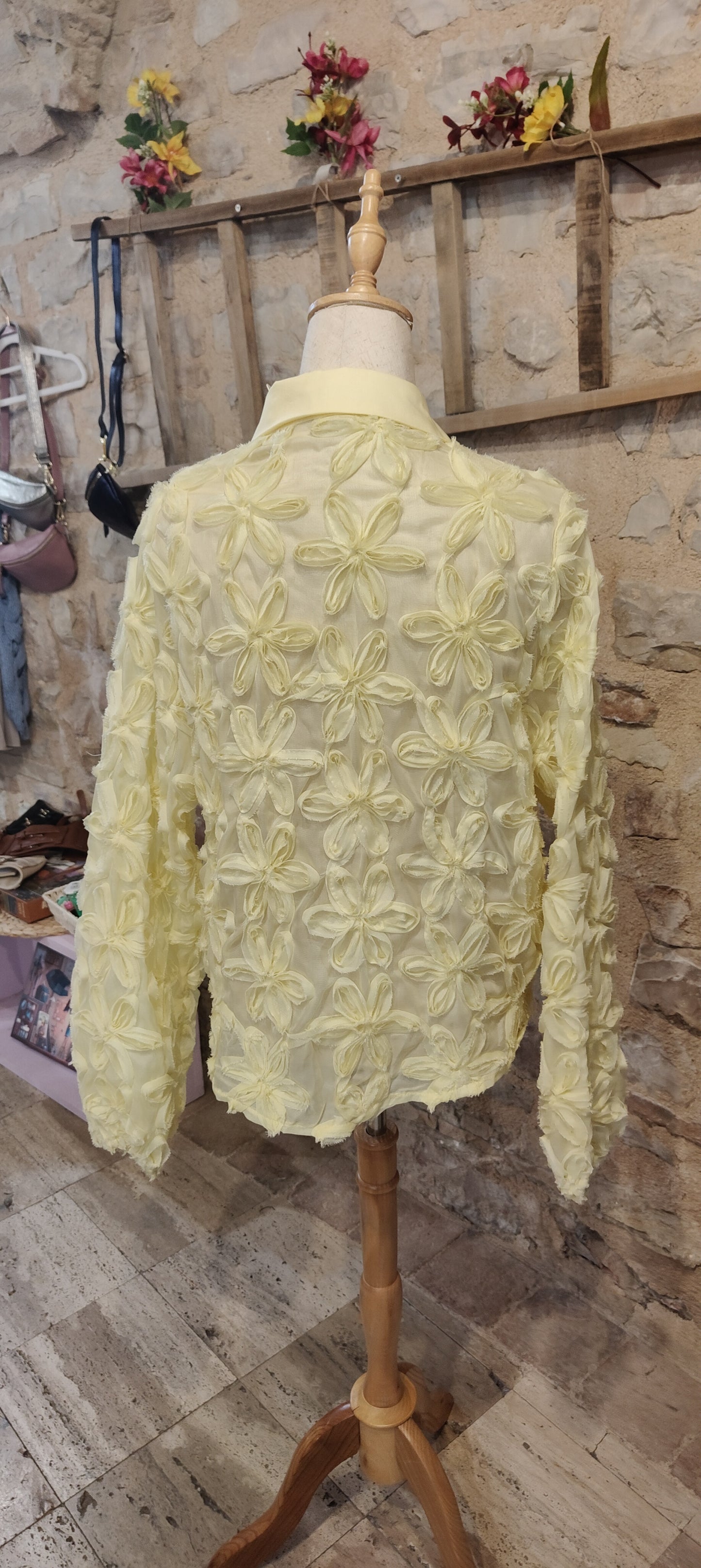 Camicia 3D limone