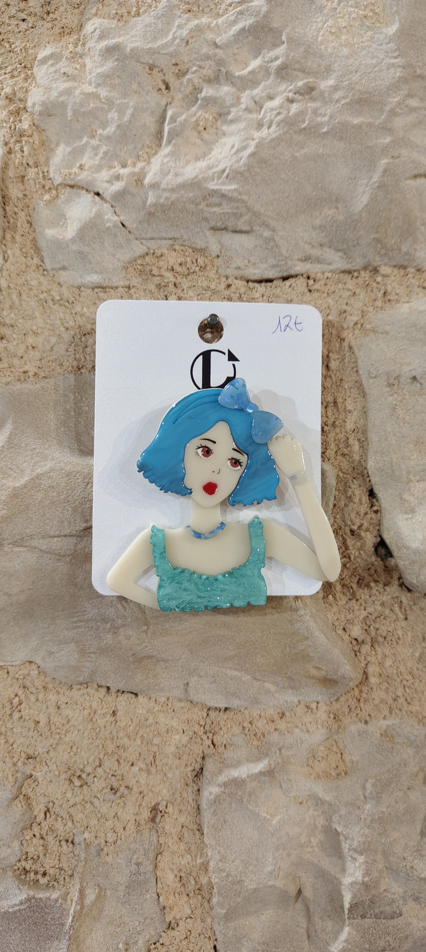 Spilla signorina 5