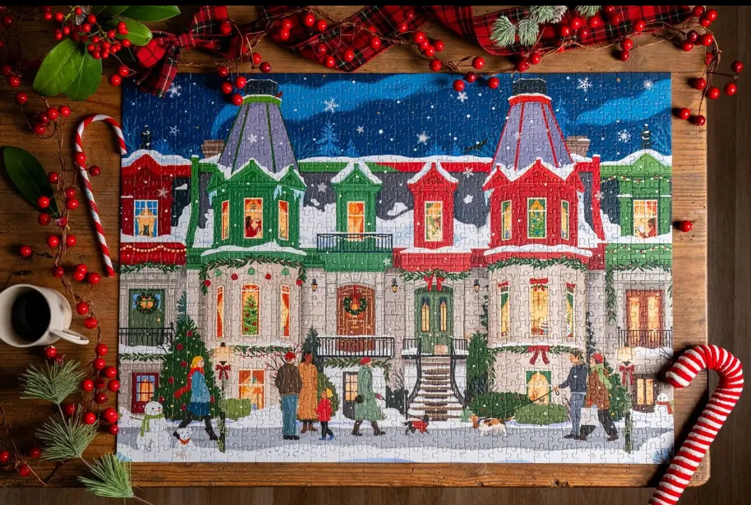 Puzzle December Avenue 500 pezzi