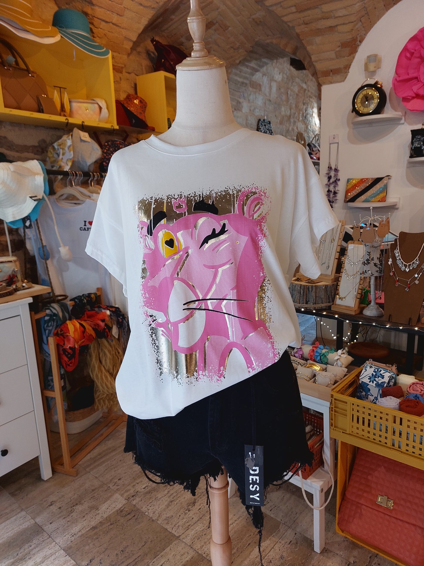 T-shirt pantera rosa