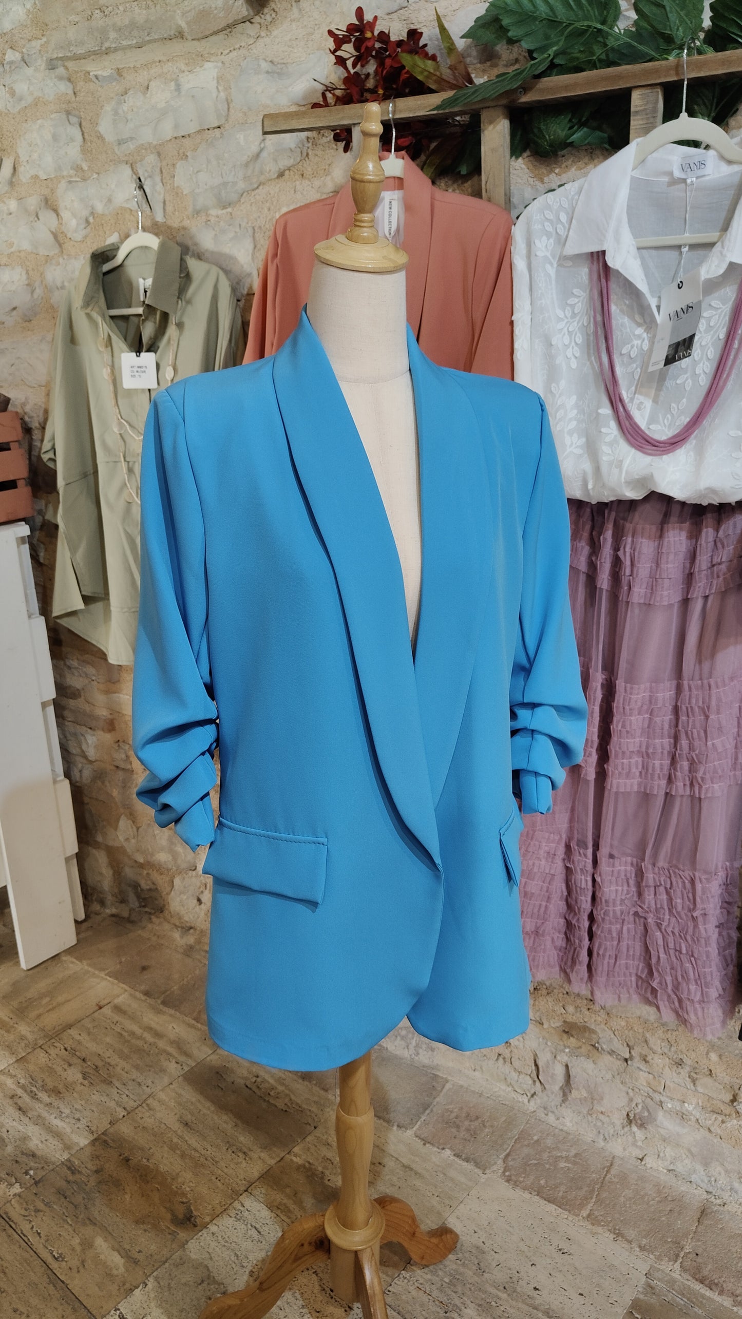 Blazer celeste