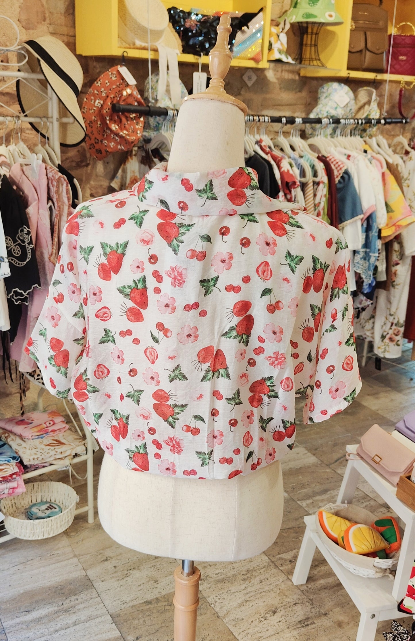 Camicia fragolina