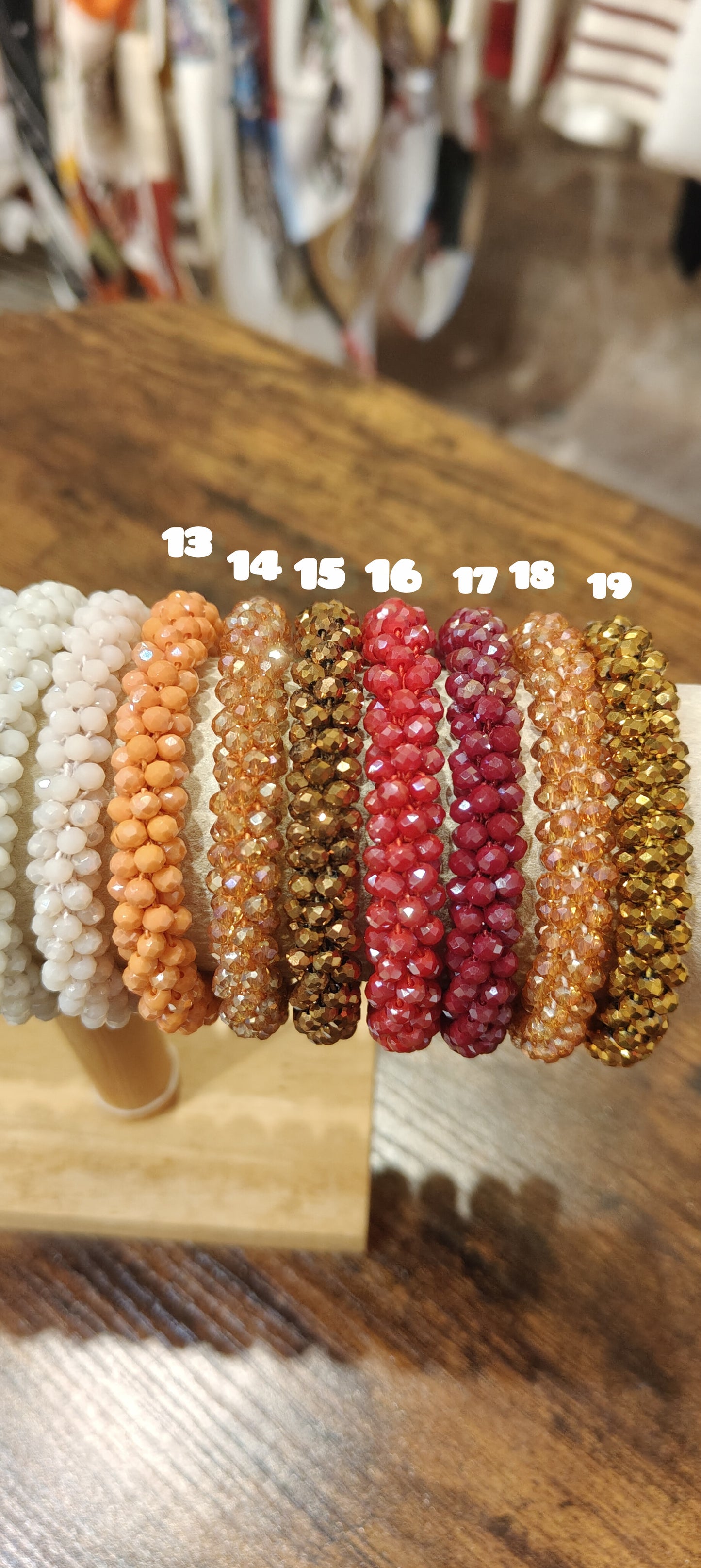 Bracciali con elastico