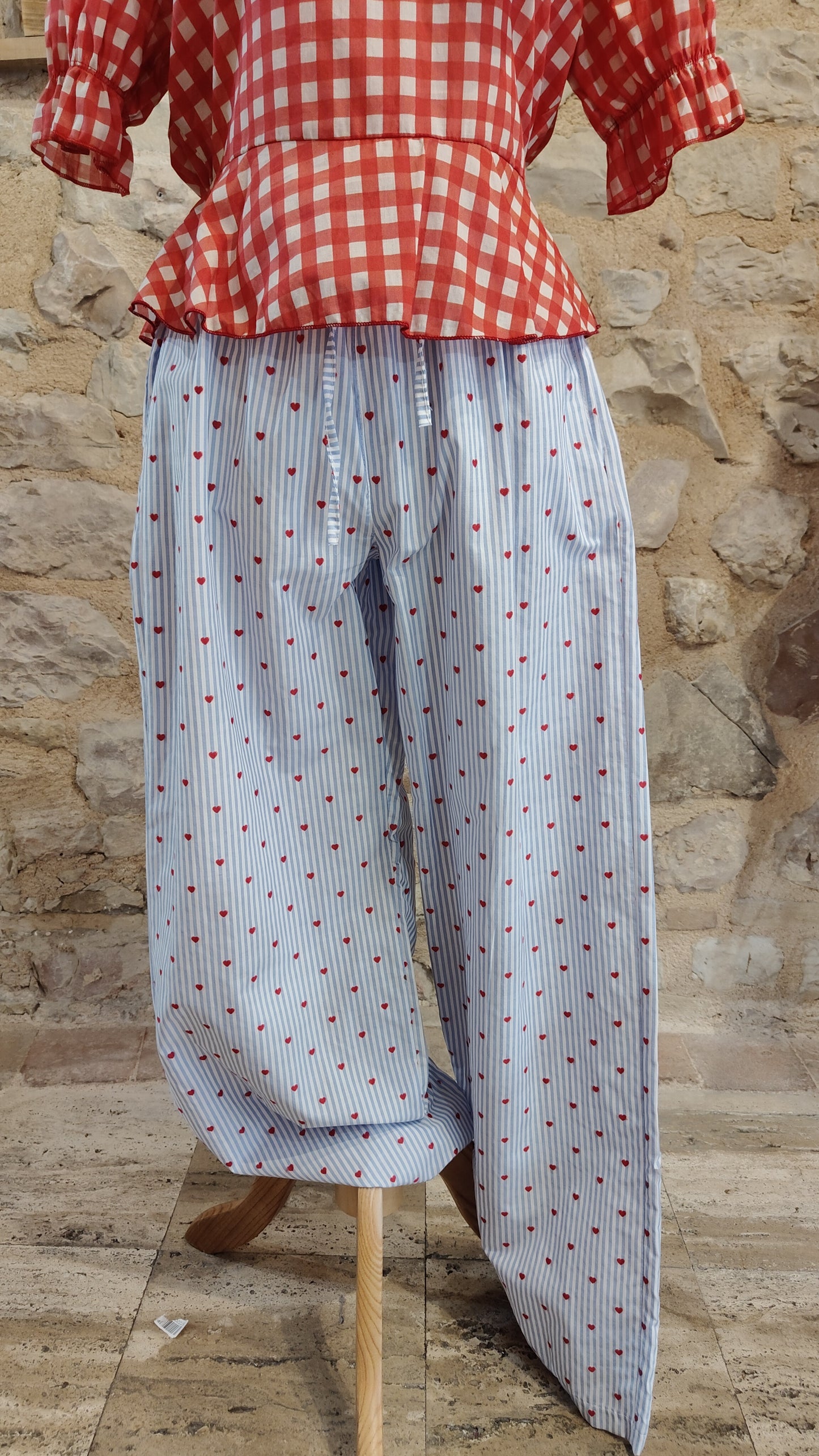 Pantaloni cuoricini