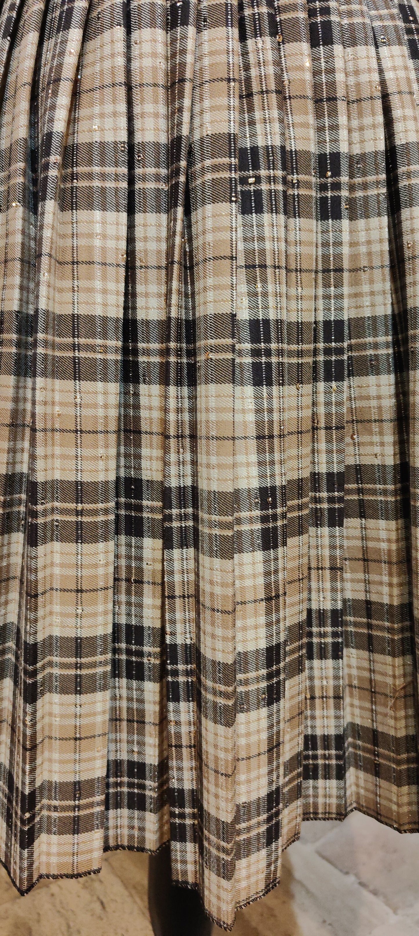 Gonna a balze tartan