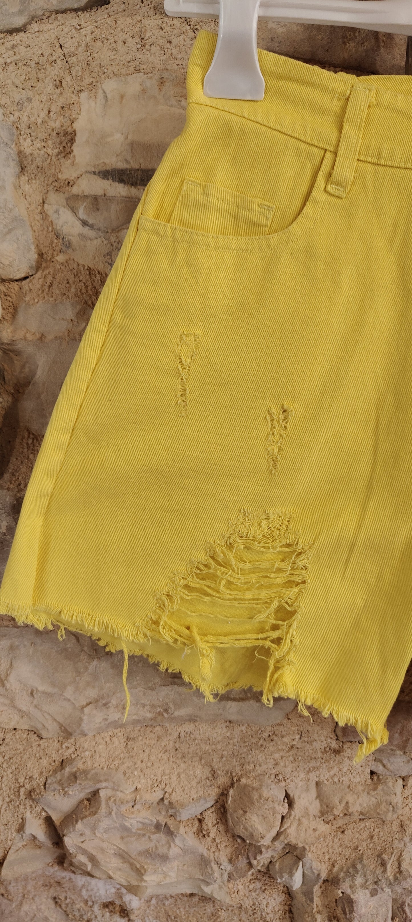 Shorts gialli