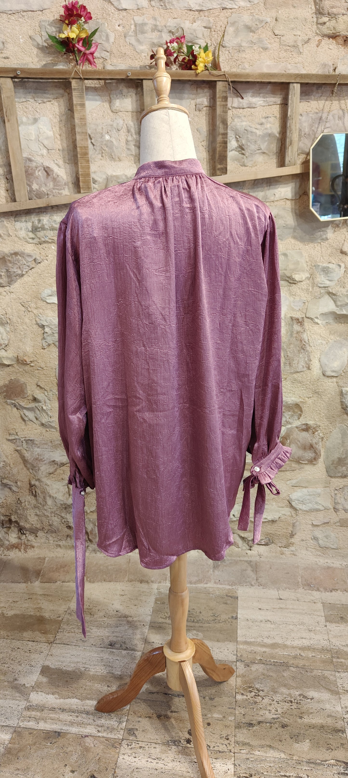 Blusa vittoriana