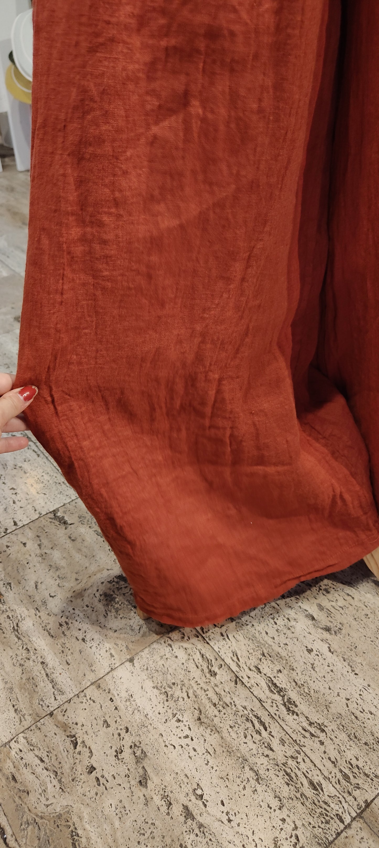 Pantaloni ruggine