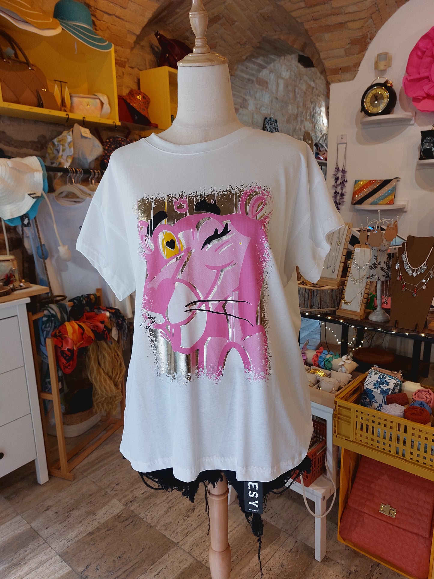 T-shirt pantera rosa