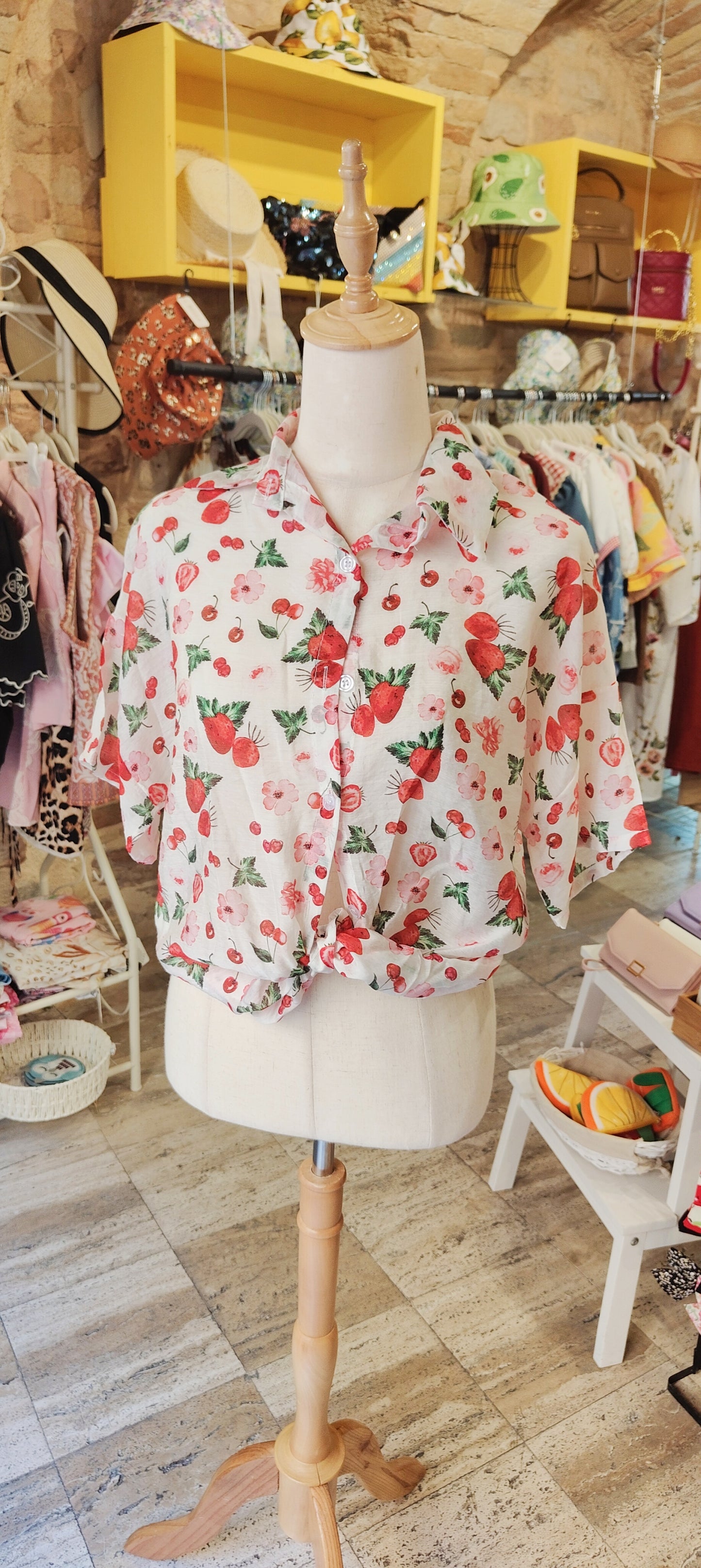 Camicia fragolina