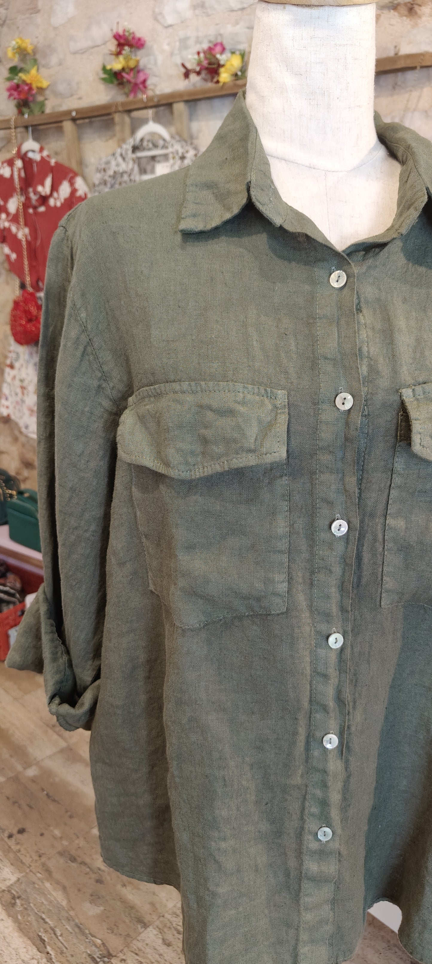 Camicia verde militare
