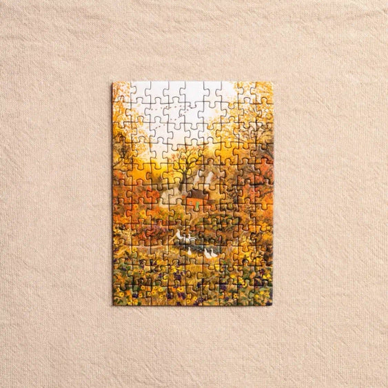Puzzle abbraccio d'autunno 99 pezzi