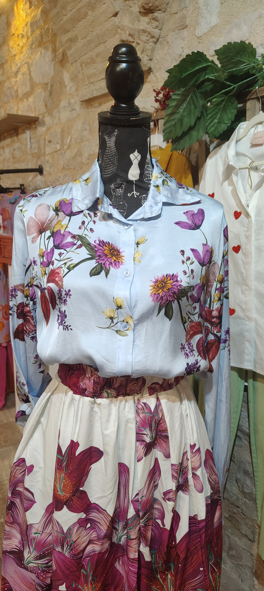 Camicia floreale