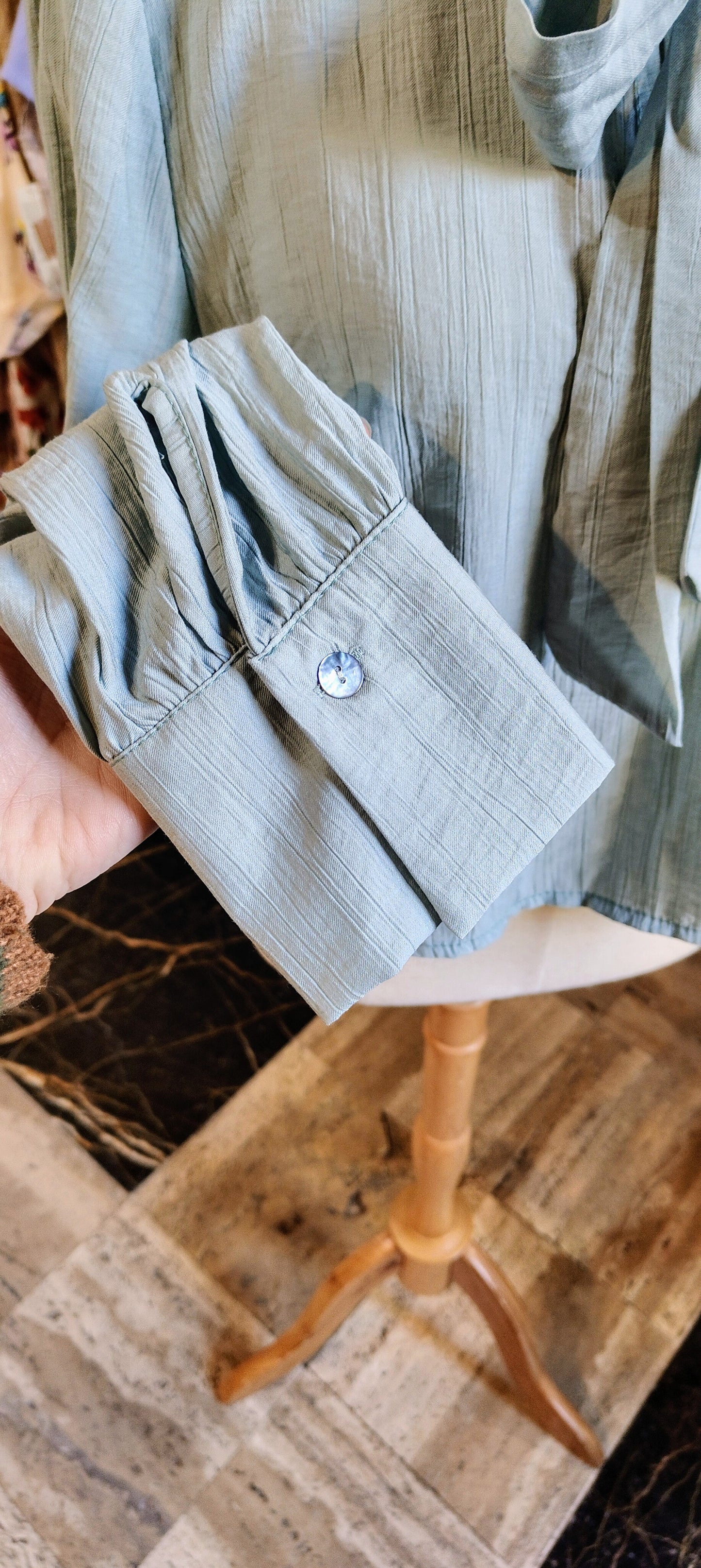 Blusa carta da zucchero