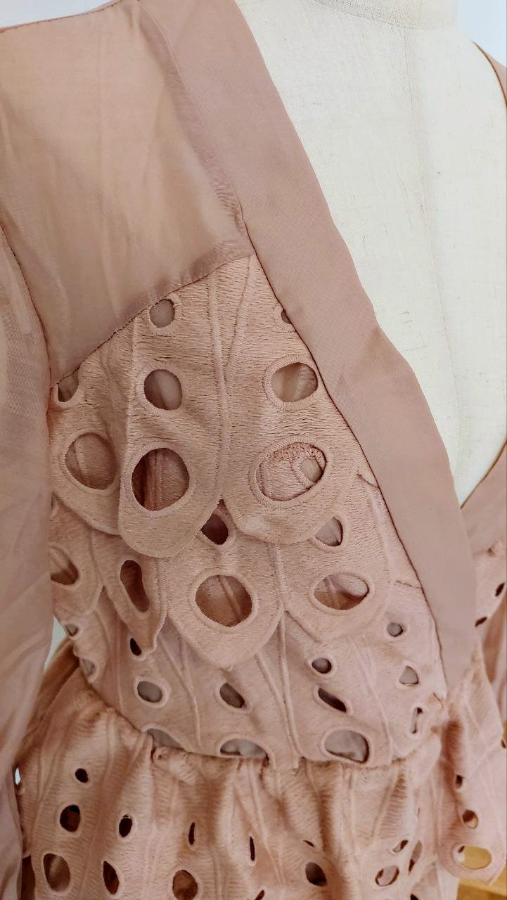 Abito petali rosa