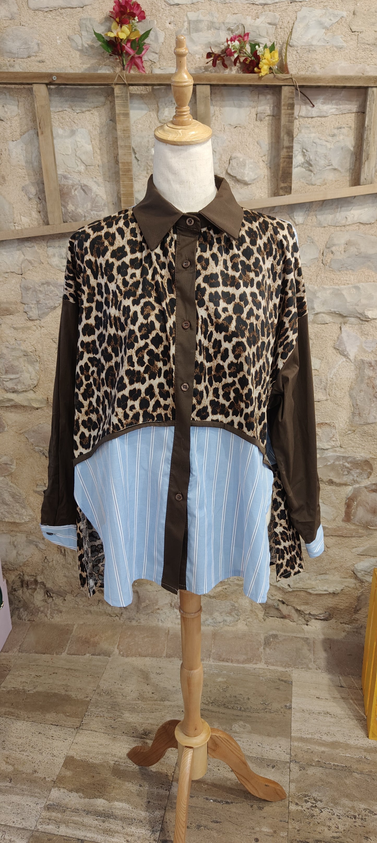 Camicia animalier
