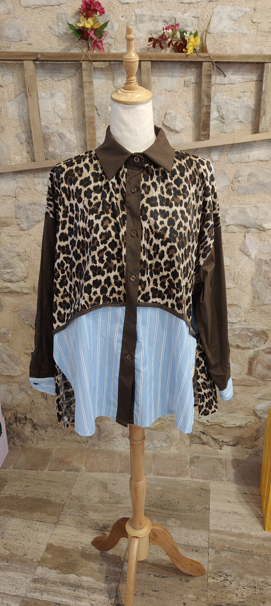 Camicia animalier