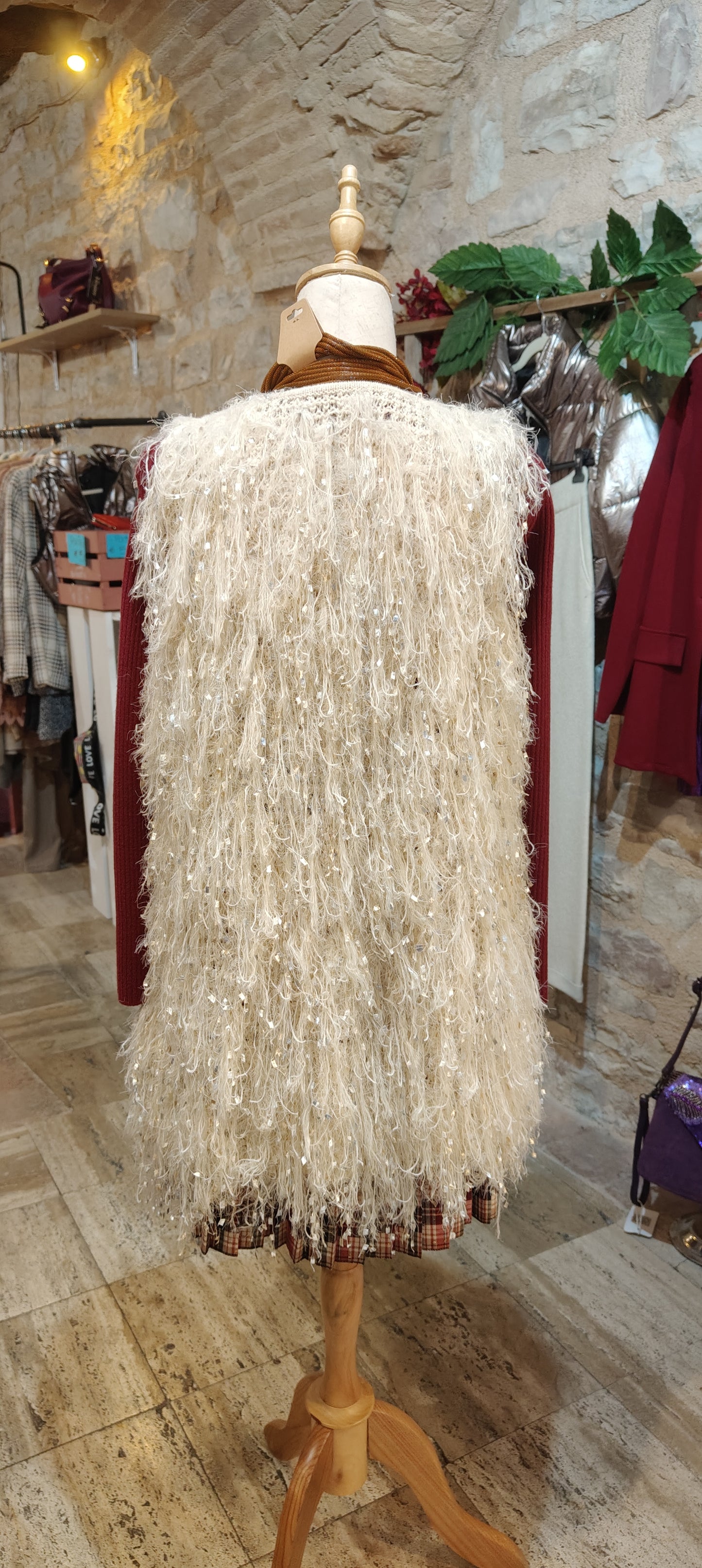 Gilet peloso