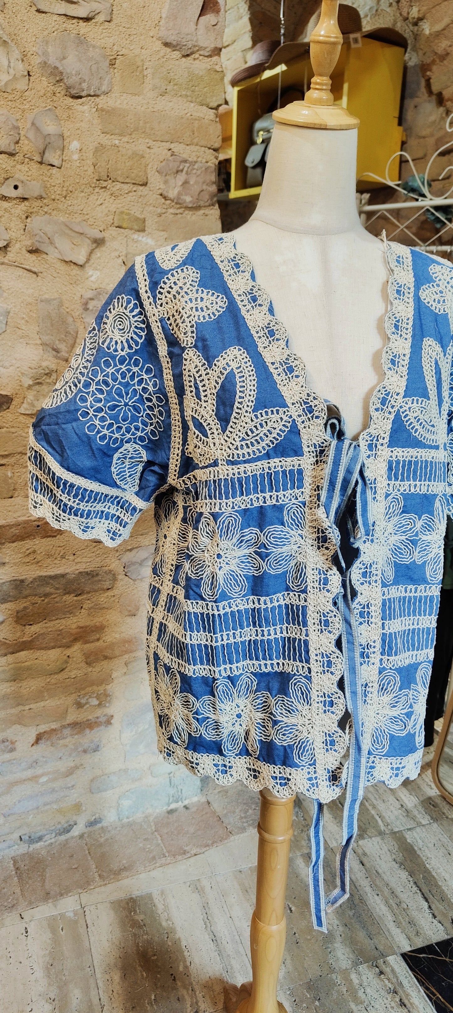 Blusa ricami
