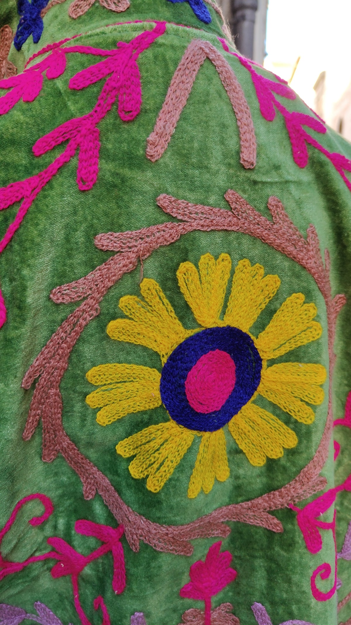Kimono Suzani Verde