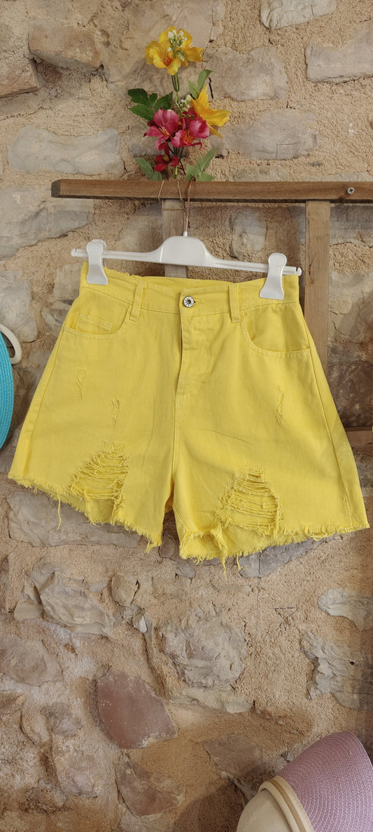 Shorts gialli