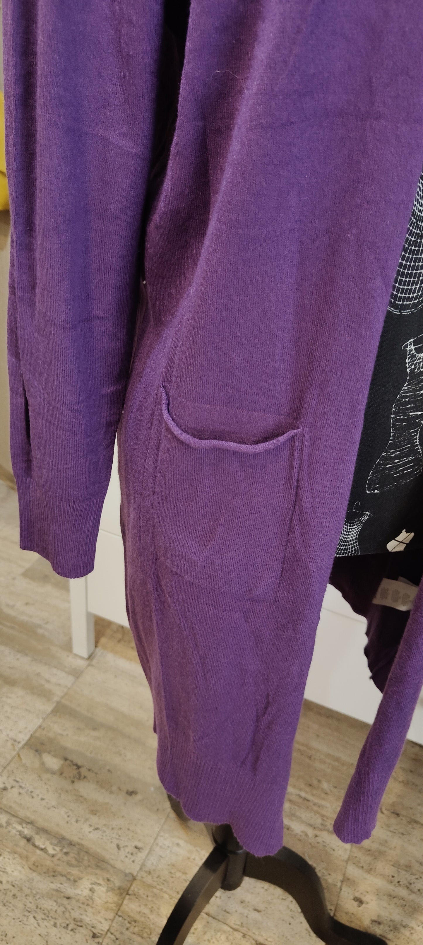 Cardigan viola
