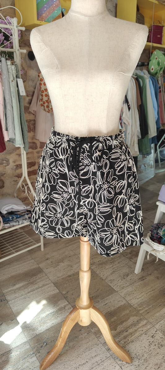 Short neri cordino