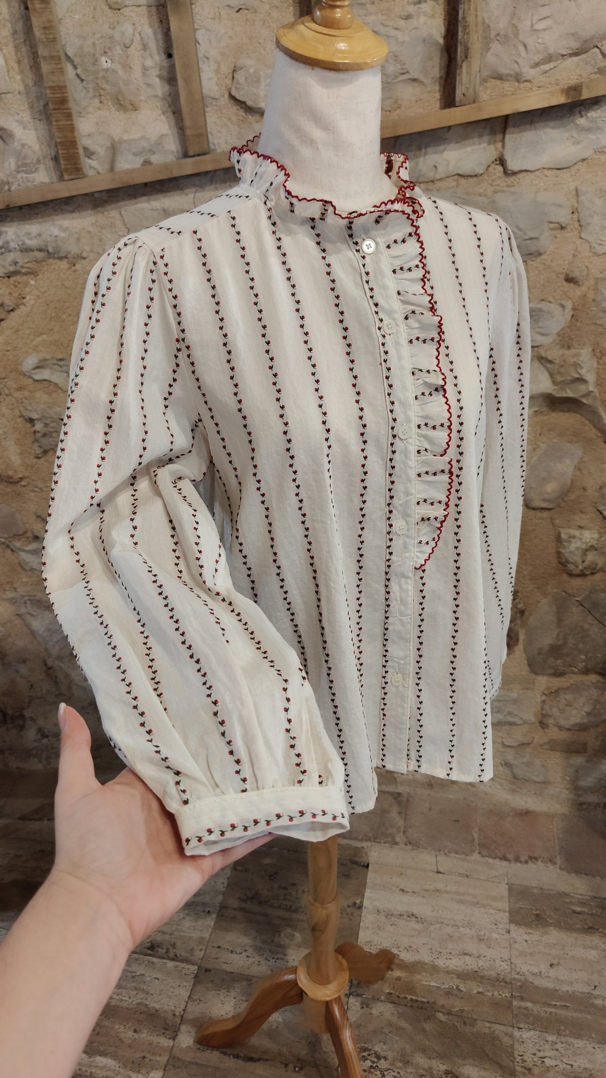 Camicia rosine (bianca)