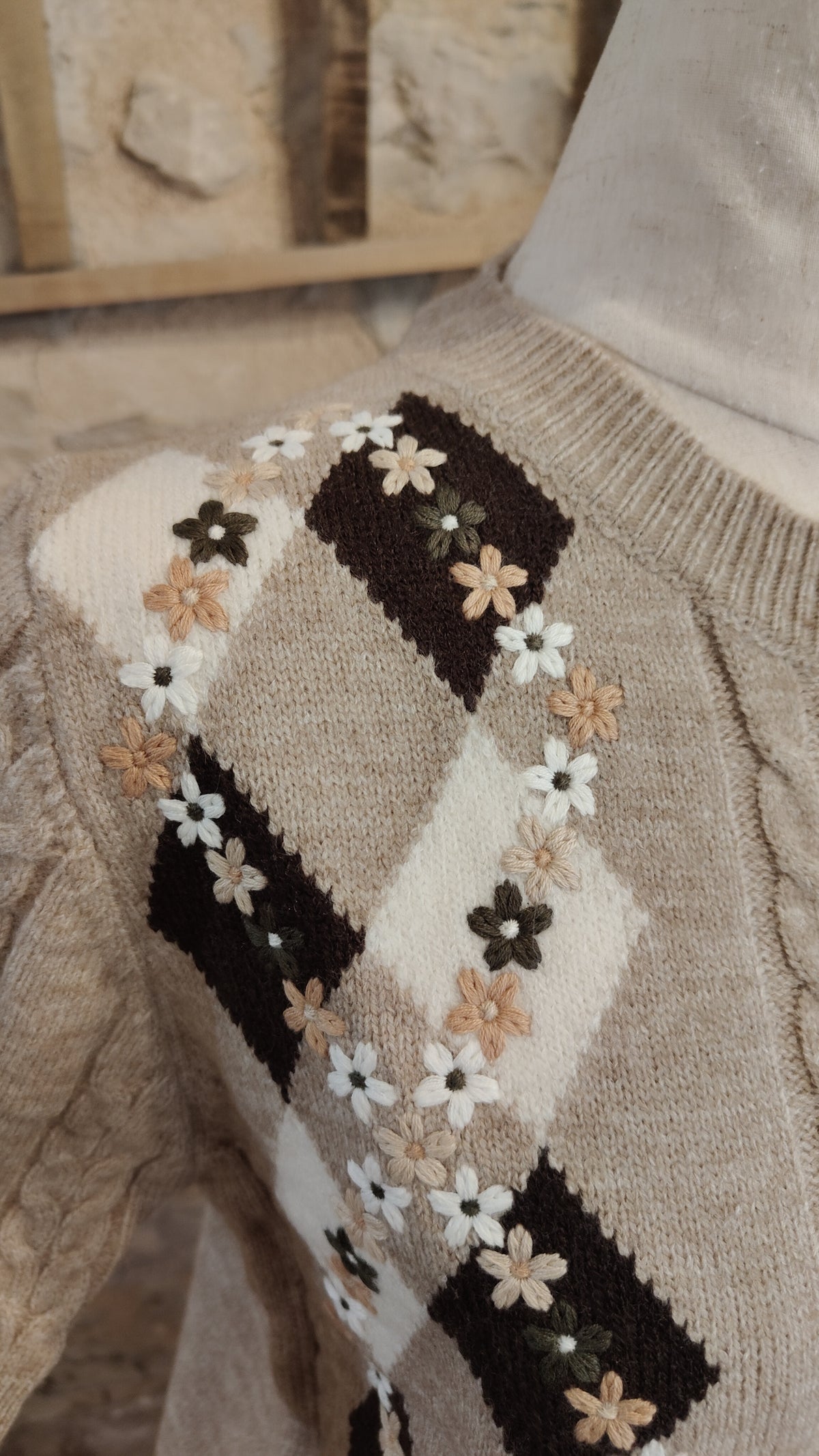 Maglia cutie (beige)