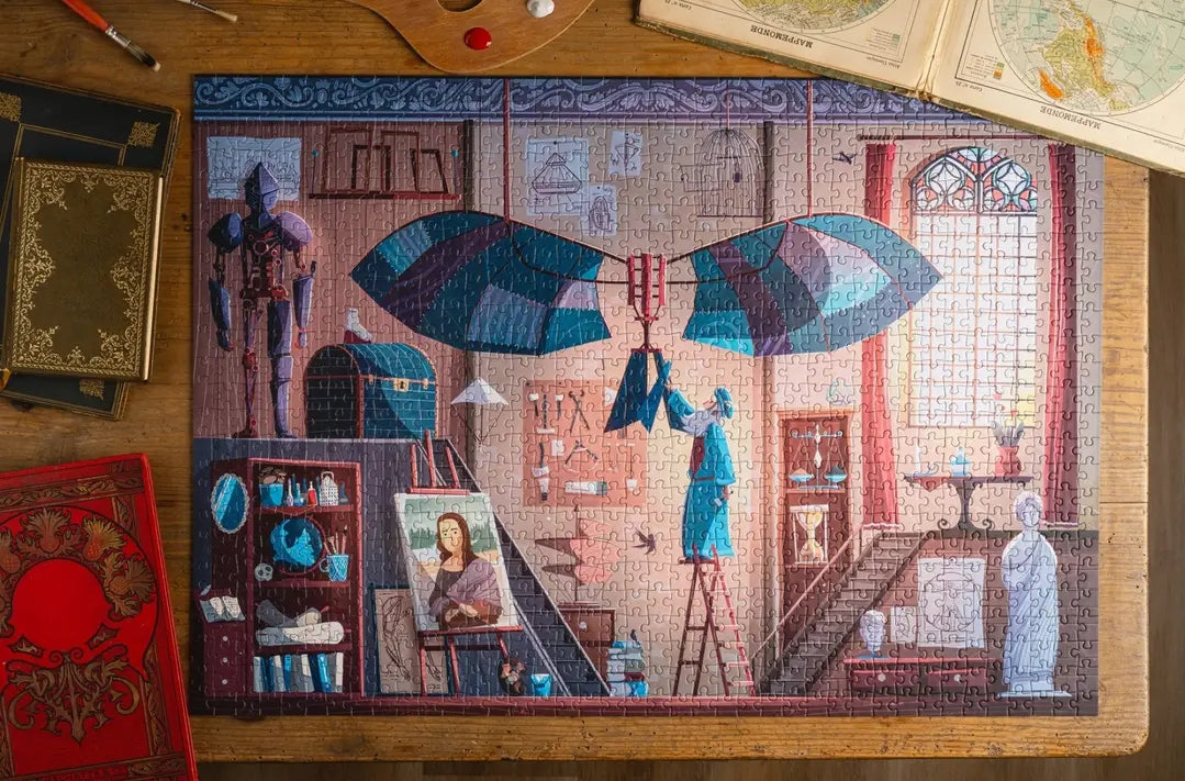 Puzzle Da Vinci Workshop 1000 pezzi