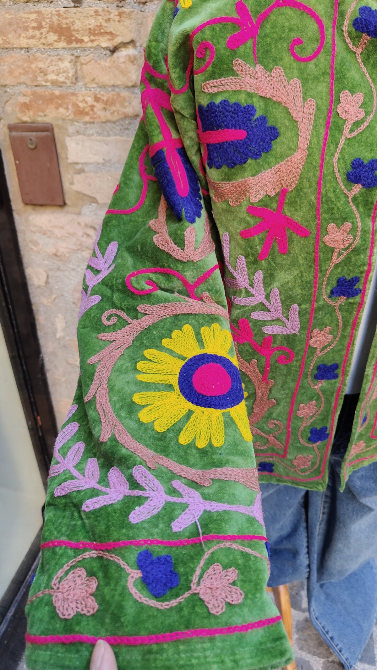 Kimono Suzani Verde