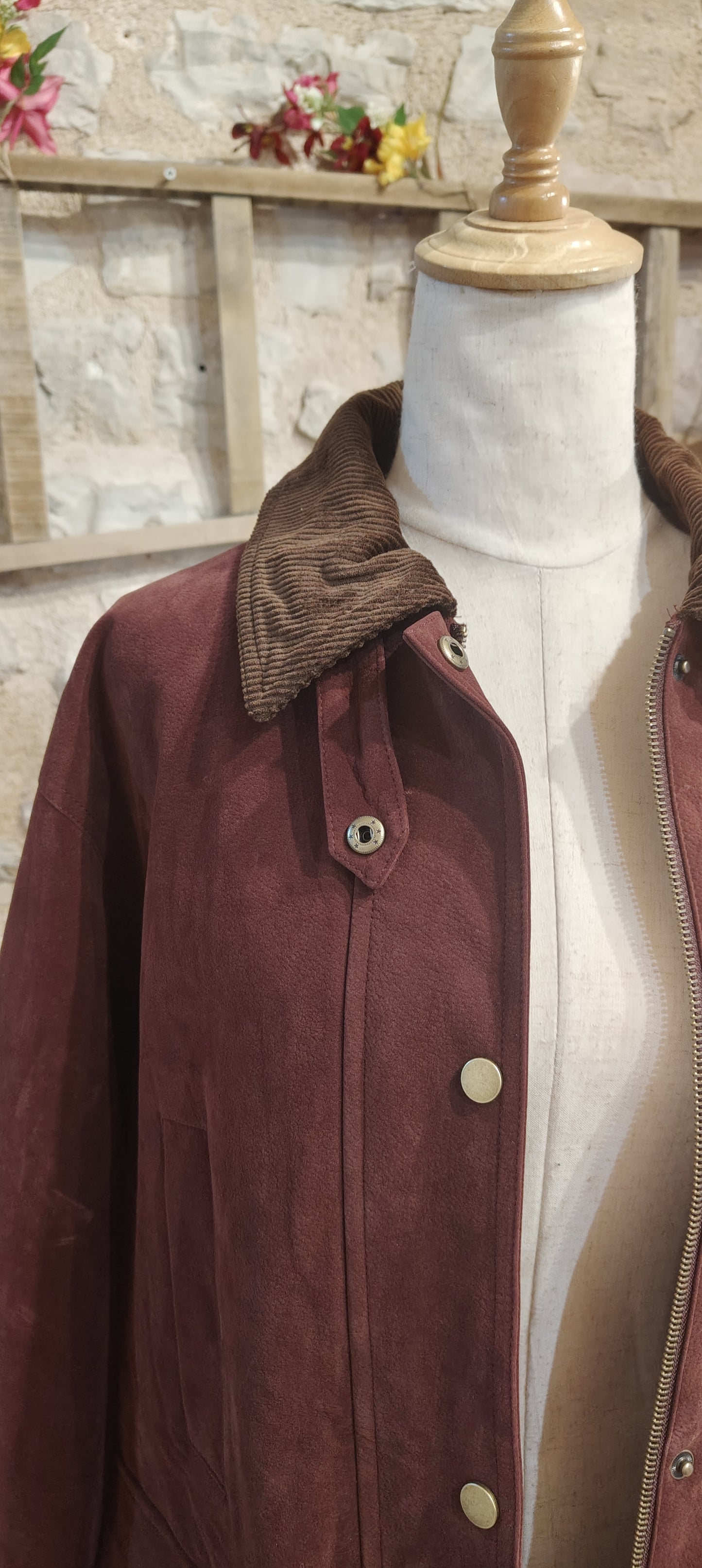 Cappotto bordeaux