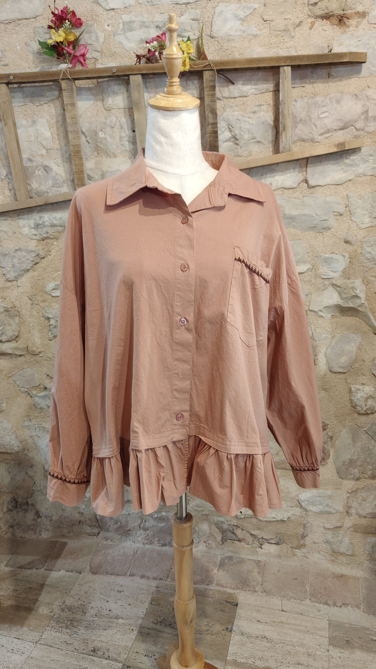 Camicia campanella pesca