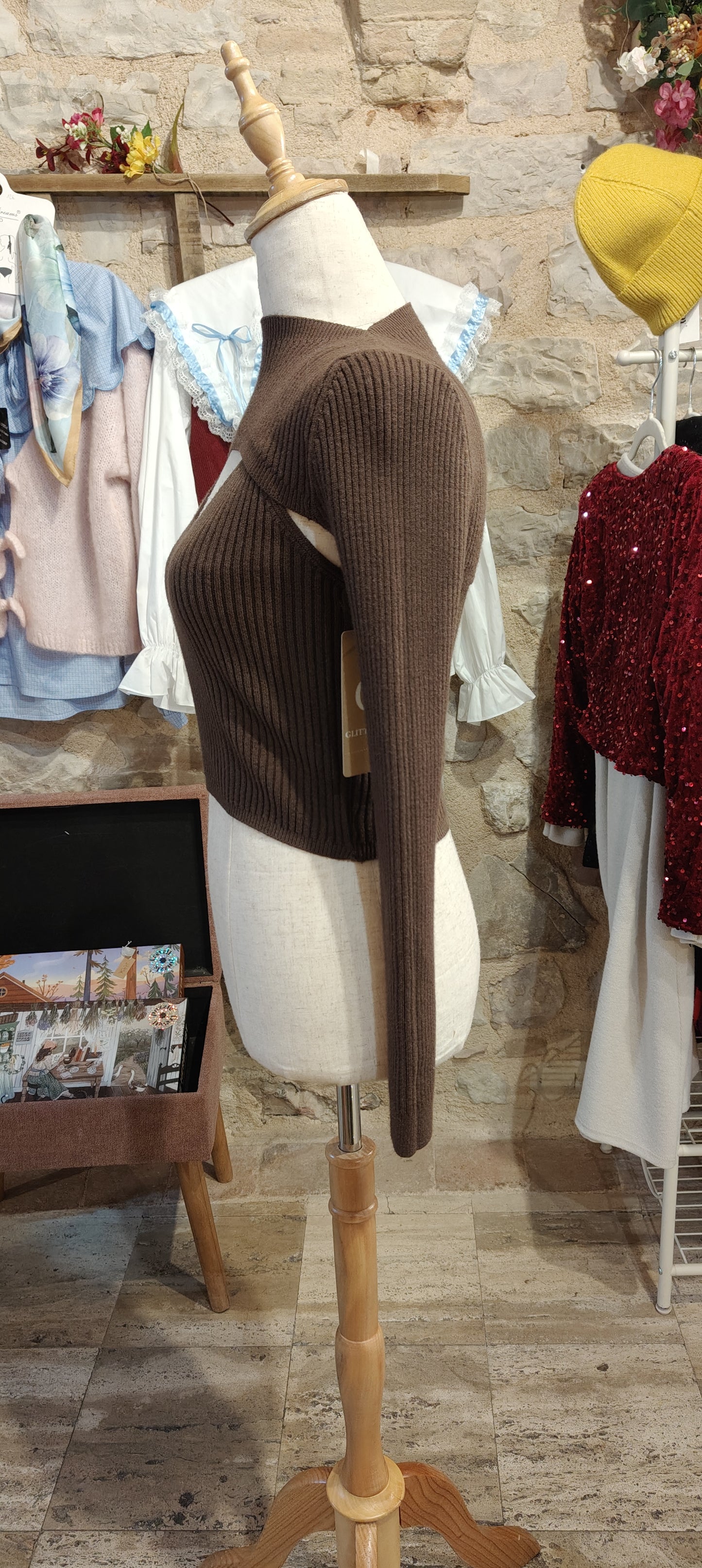 Maglia con manicotto