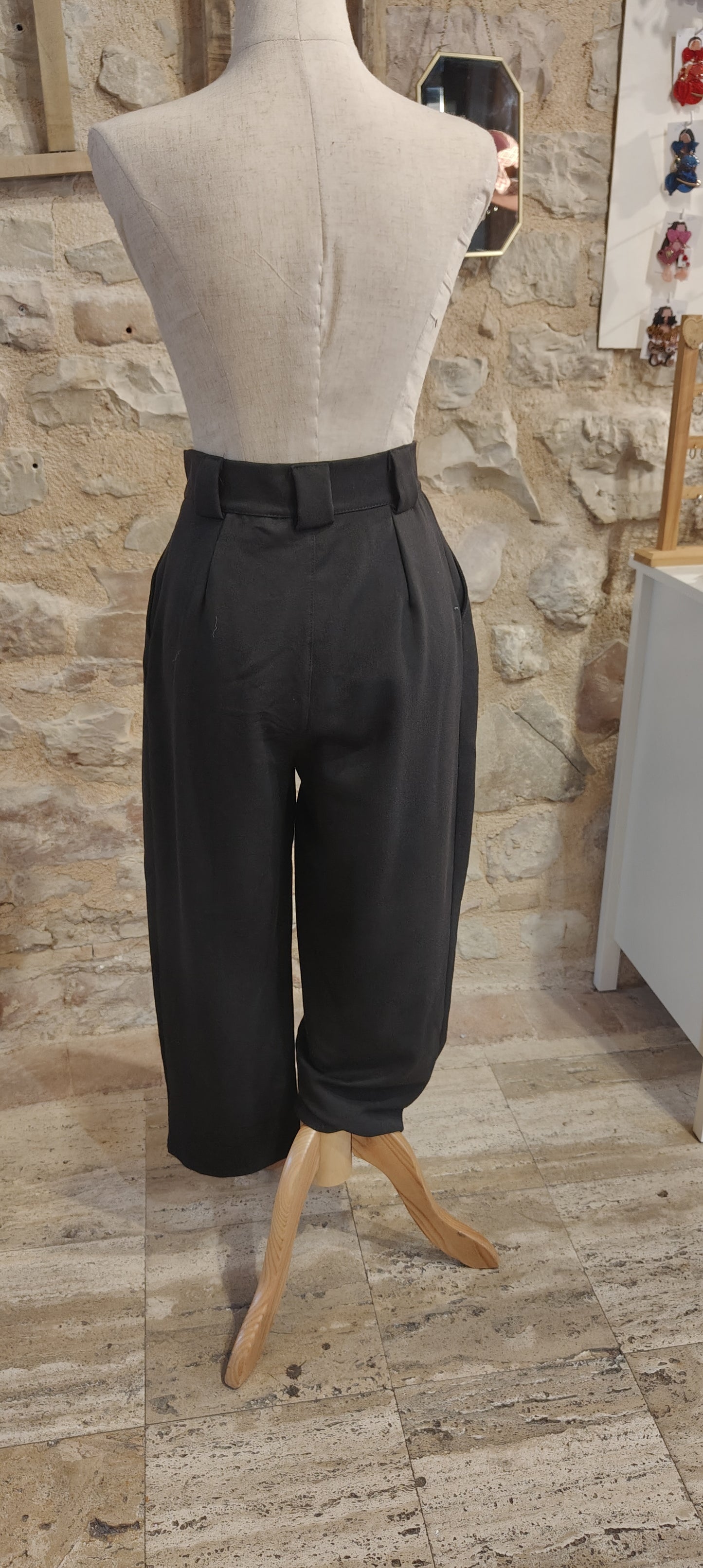 Pantaloni baloon neri