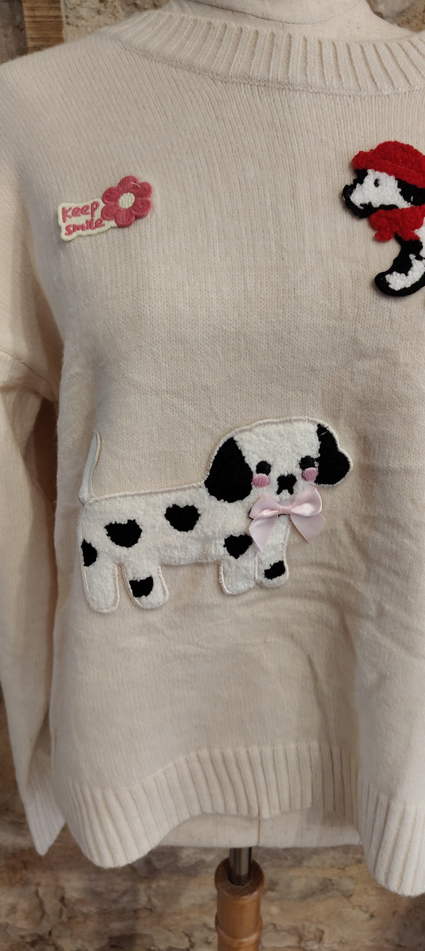 Felpa appliques