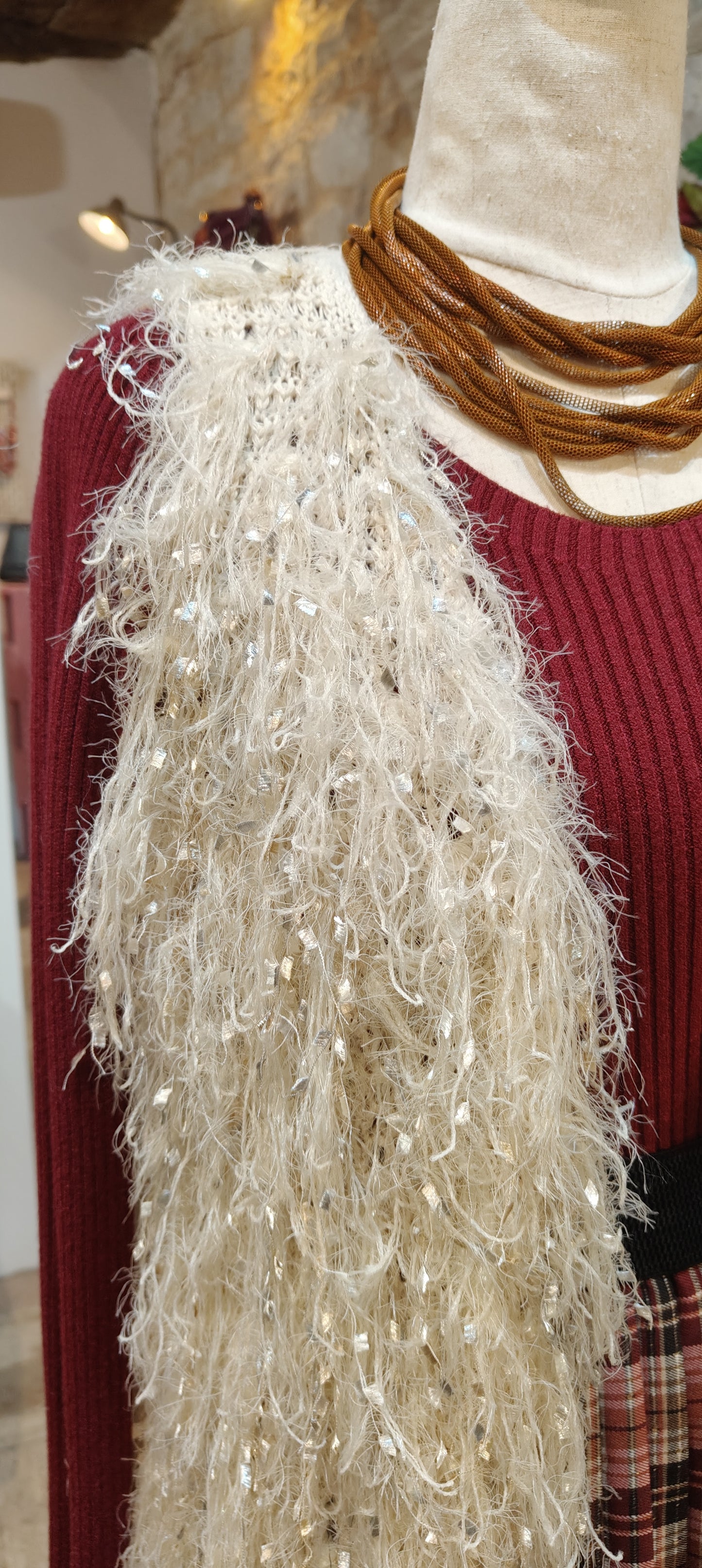 Gilet peloso
