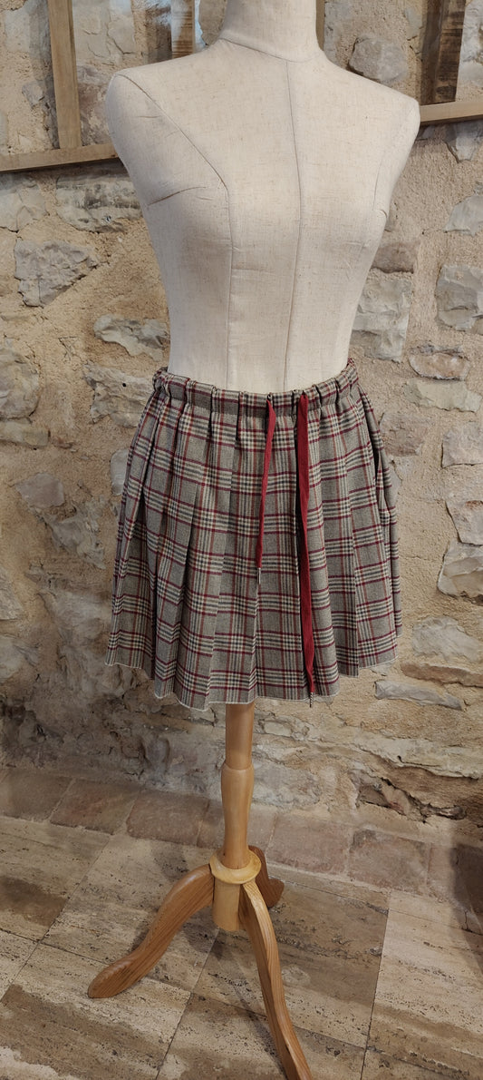 Minigonna tartan