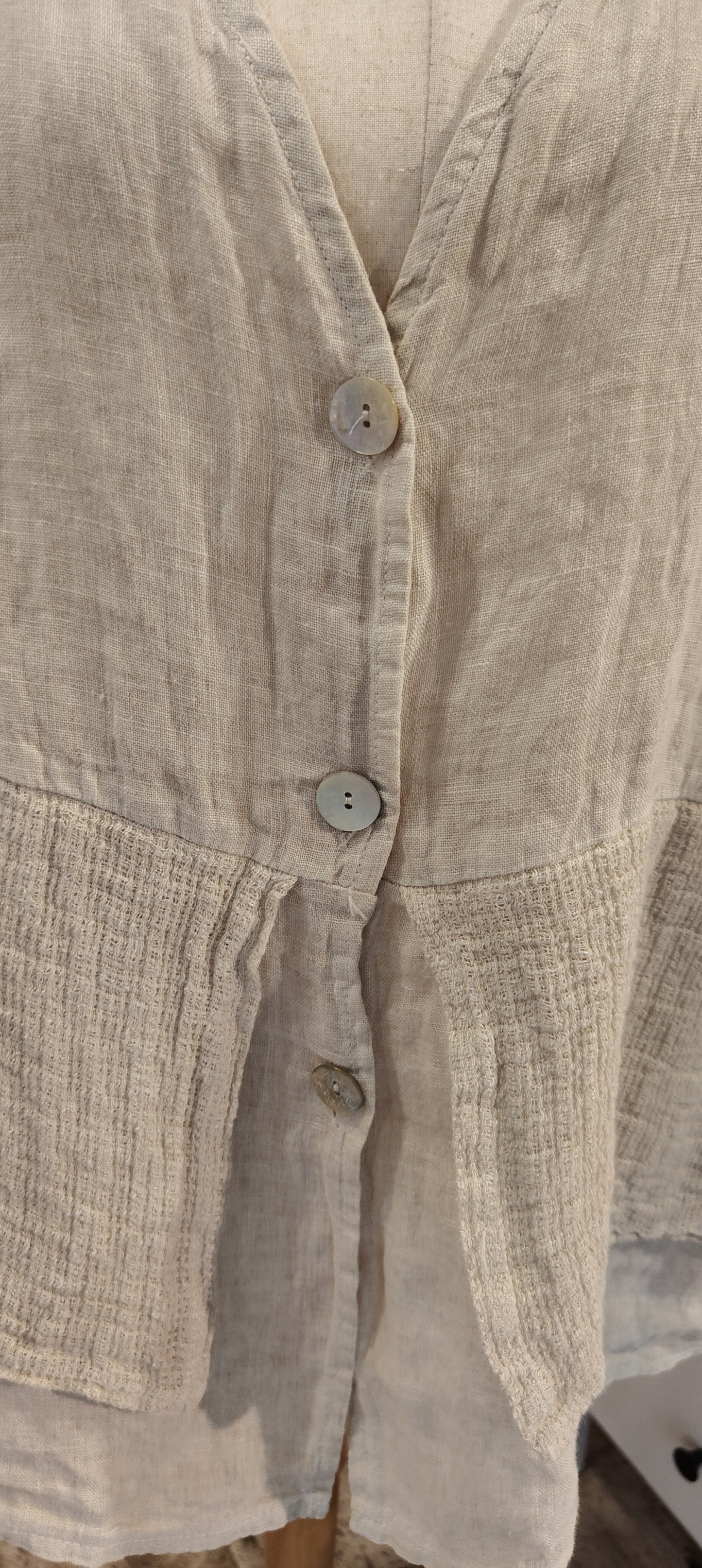 Camicia/giacca bianca