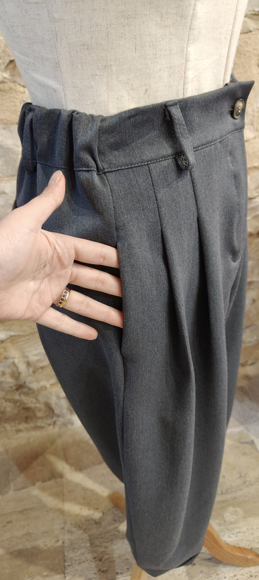 Pantaloni baloon grigi