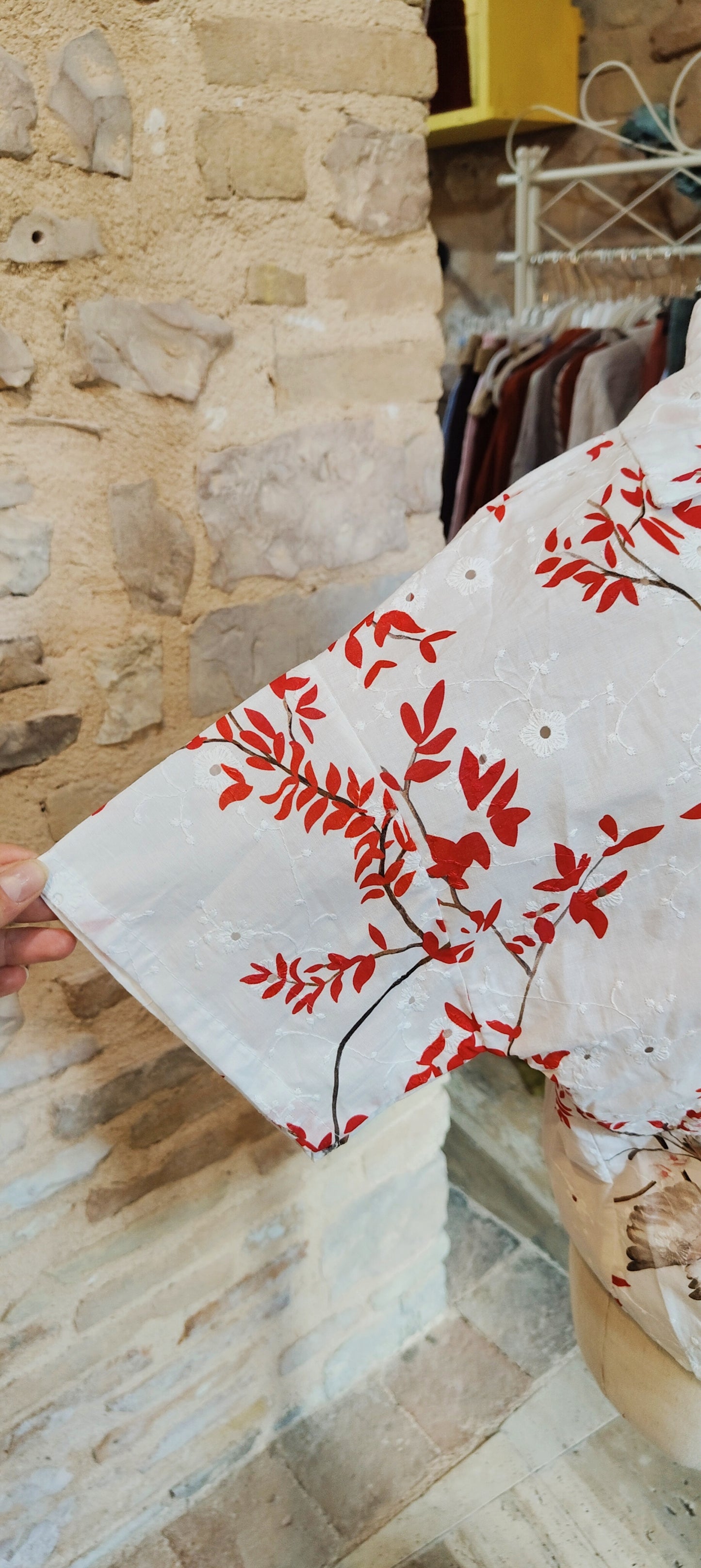 Camicia colibrì