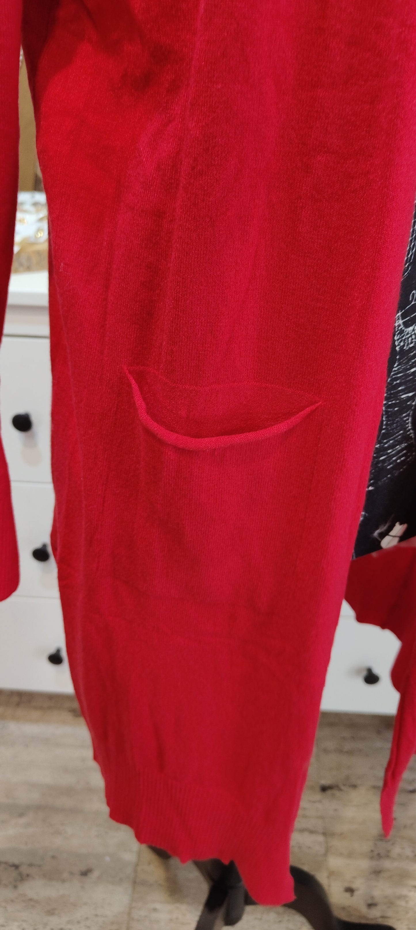 Cardigan rosso