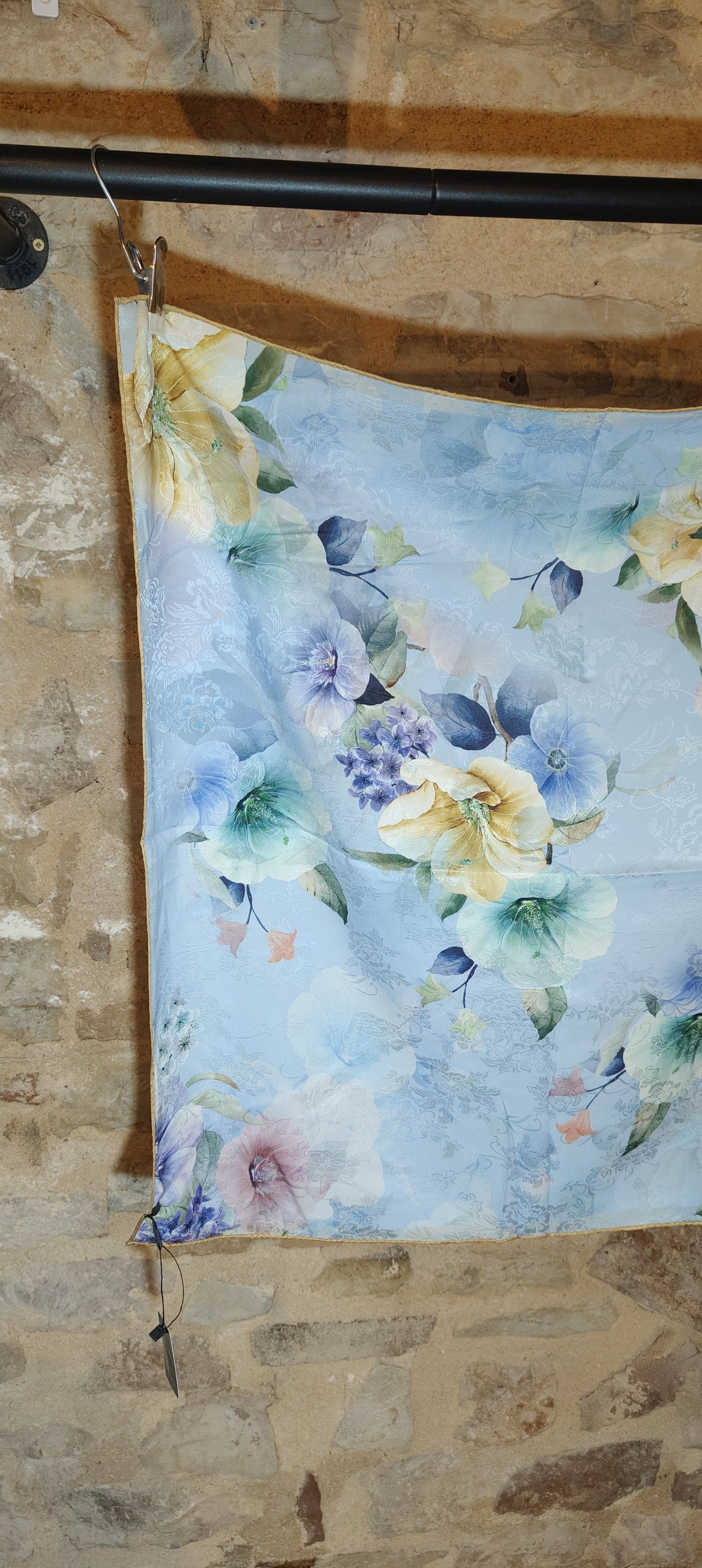 Foulard campo fiorito