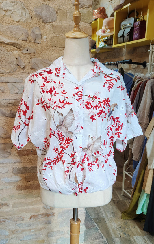 Camicia colibrì
