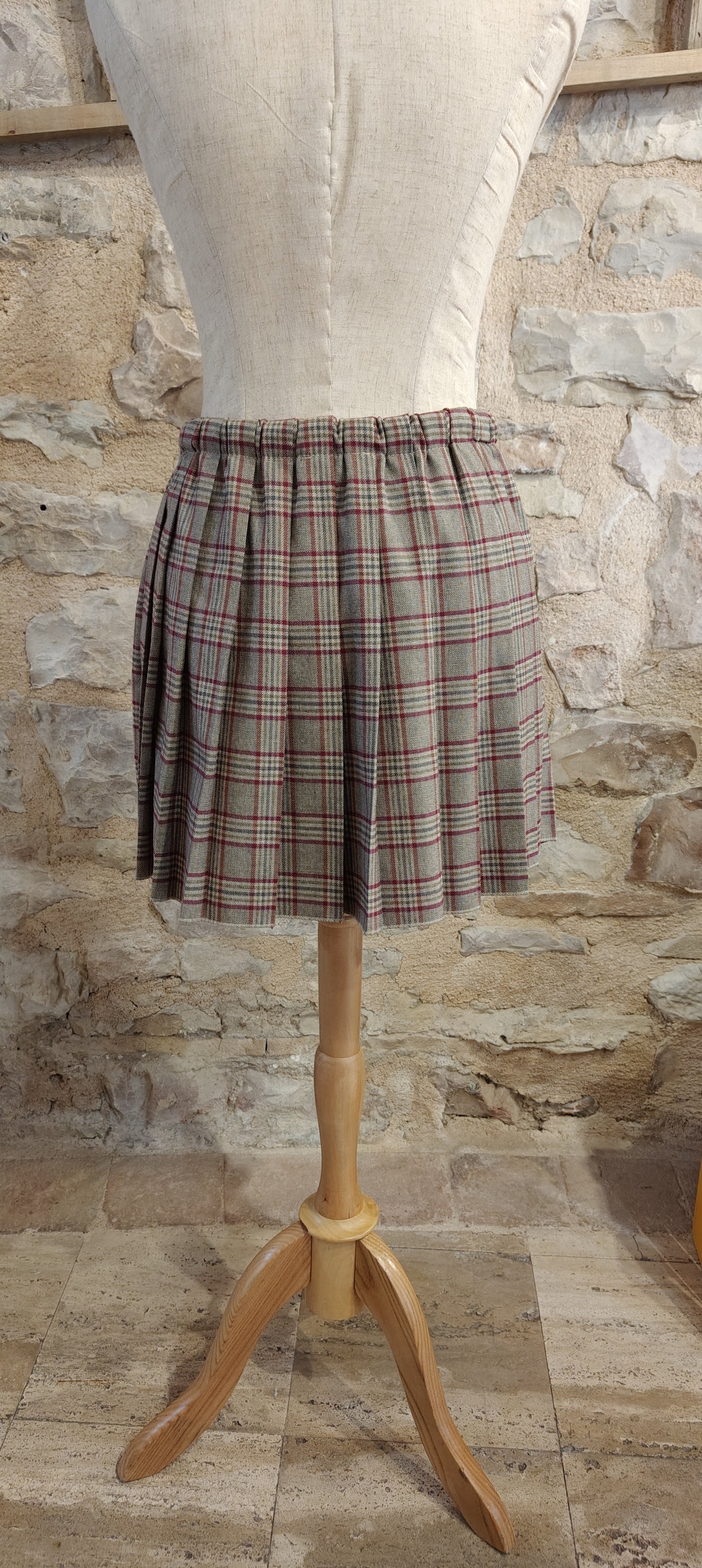 Minigonna tartan