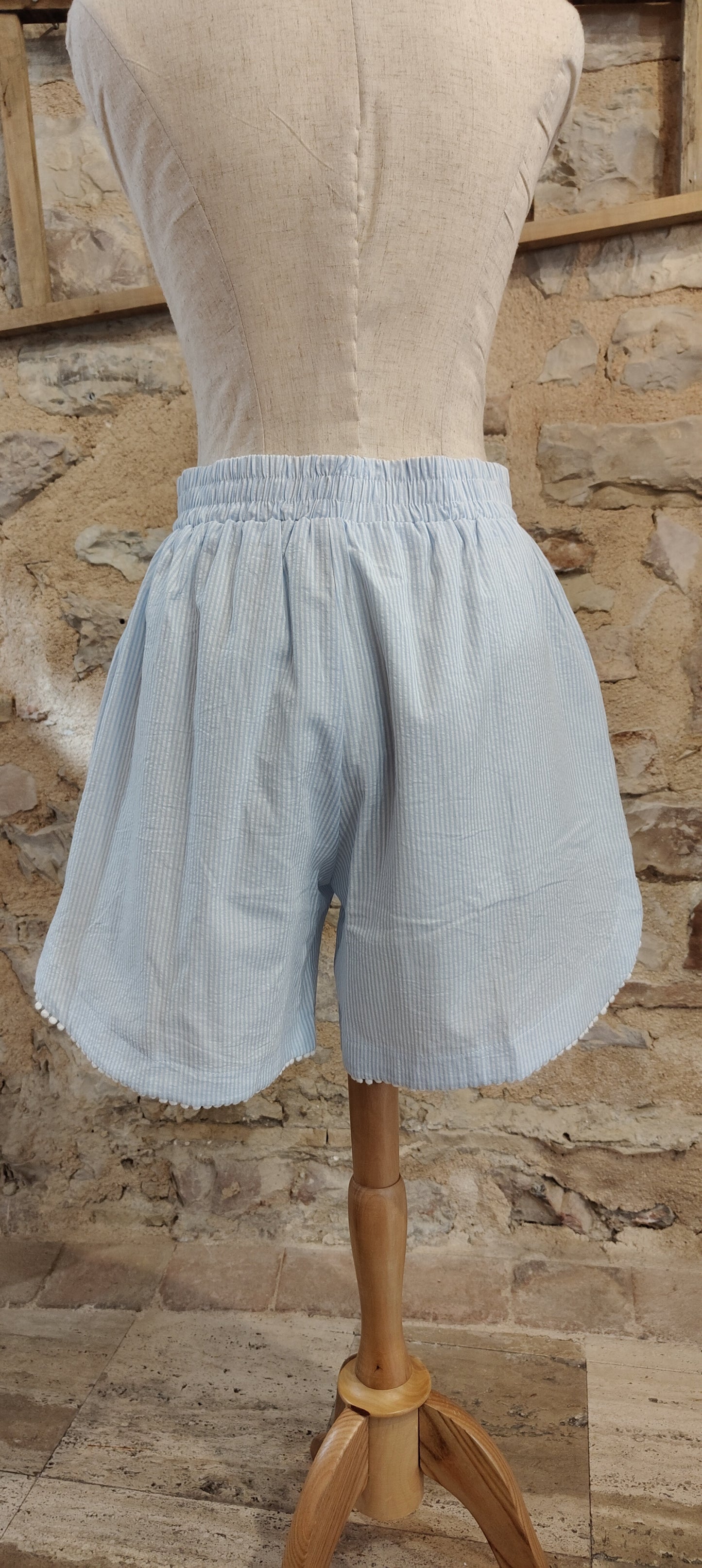 Shorts ricamini