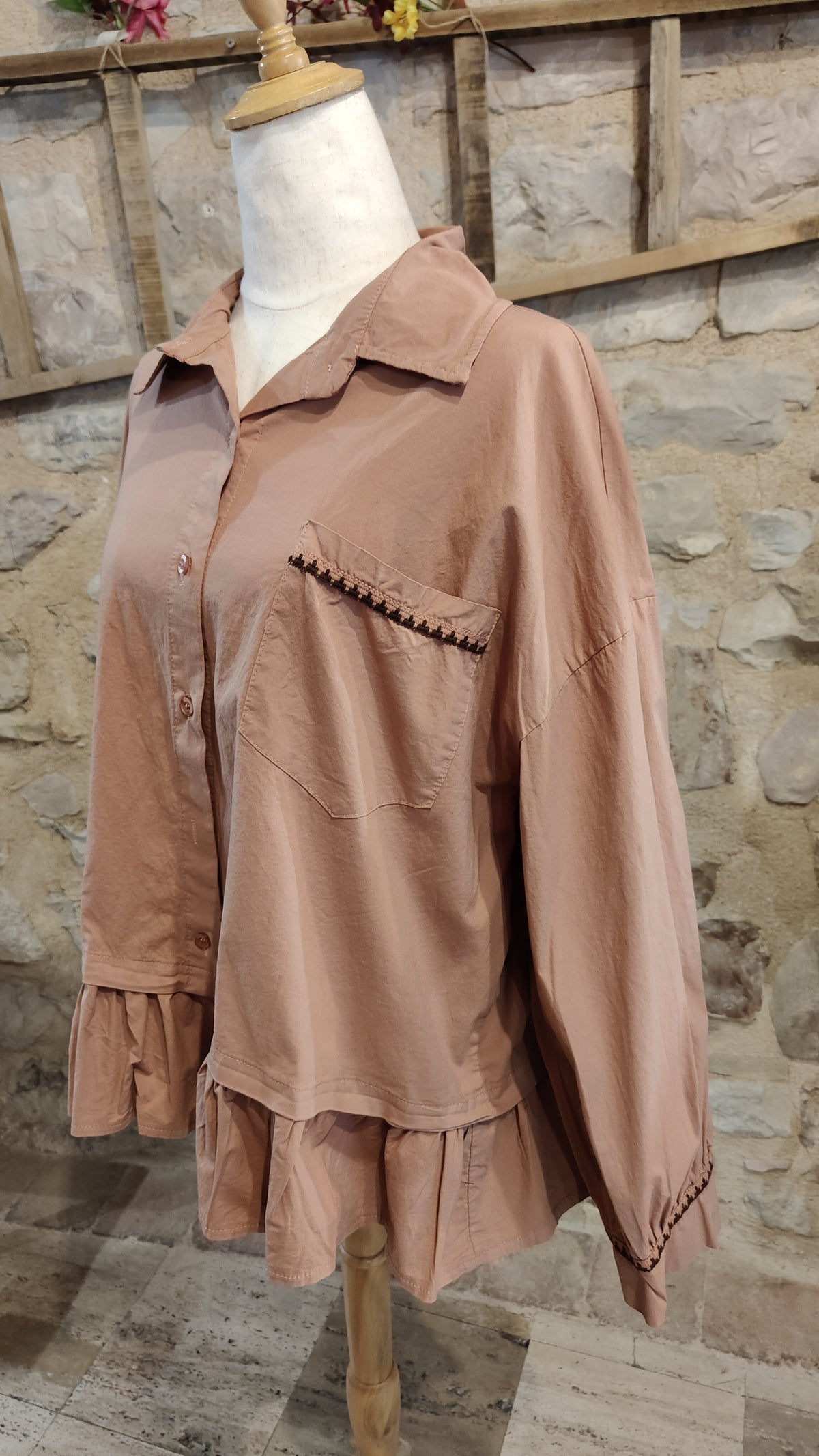 Camicia campanella pesca