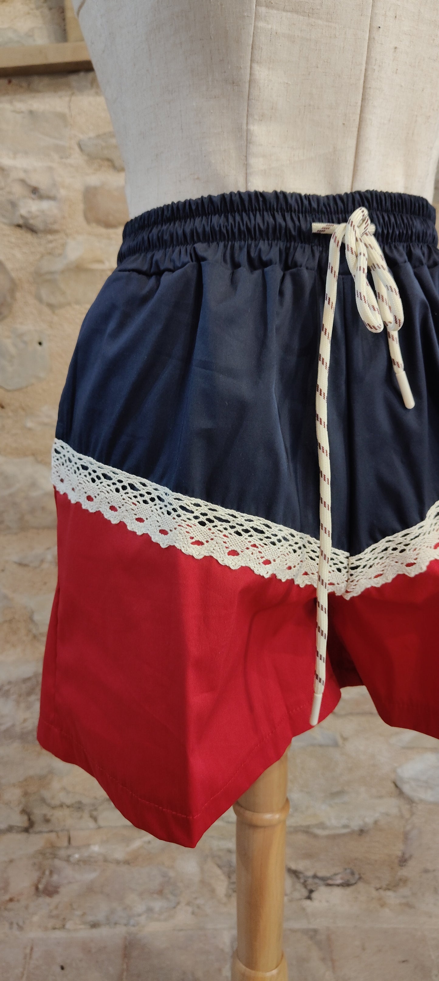 Shorts bicolor